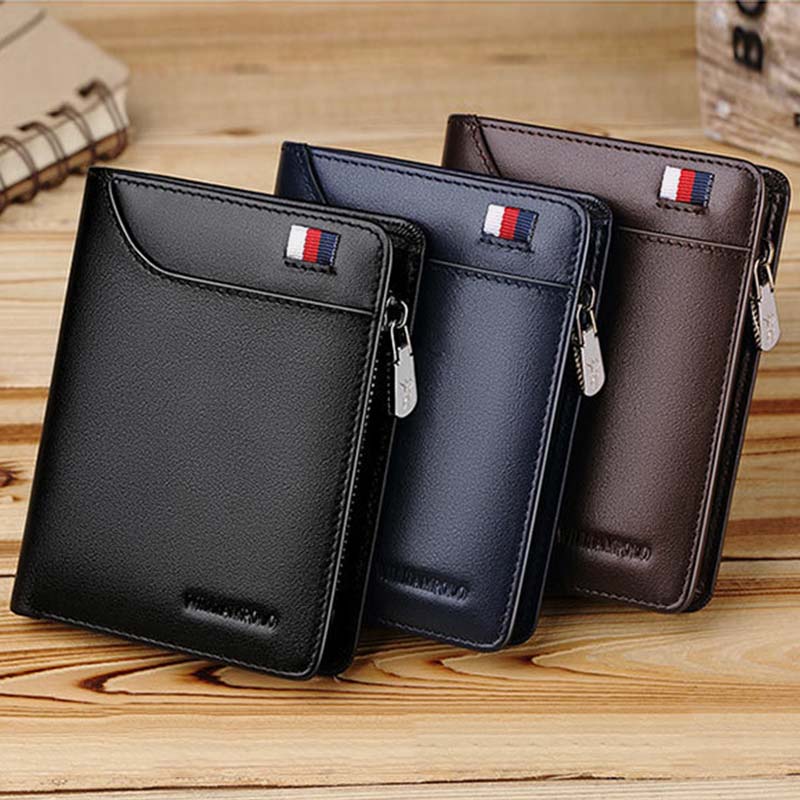 Large Capacity Genuine Leather Classic Wallet