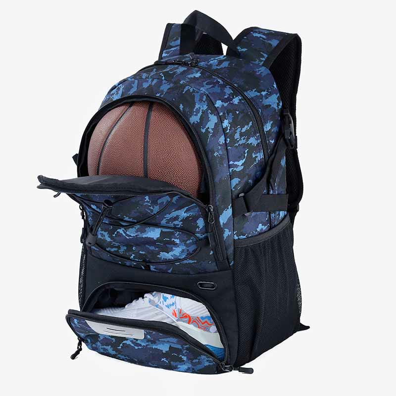 Basketball Backpack For Outdoor Training Shoe Compartment Sports Bag