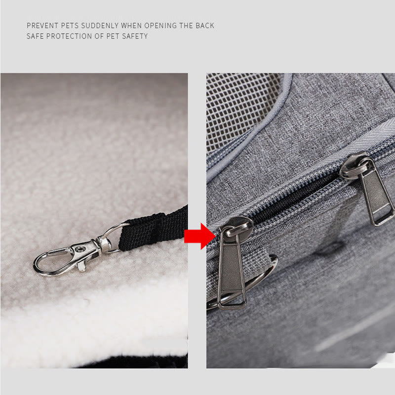 <Shipped within 24 hours> Rolling Pet Carrier Foldable Breathable Pull Rod Pet Bag