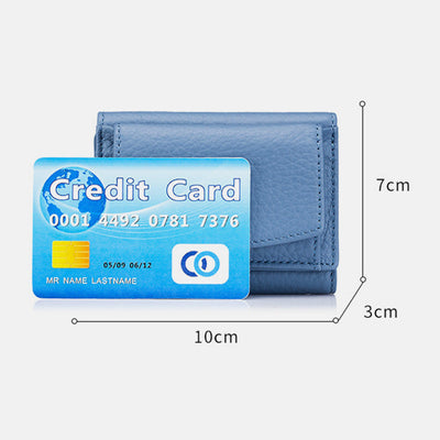 RFID Shield Multi-Function Mini Coin Purse Wallet