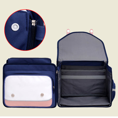 Backpack For Children Horizontal Waterproof Load Relief Primary School Bag