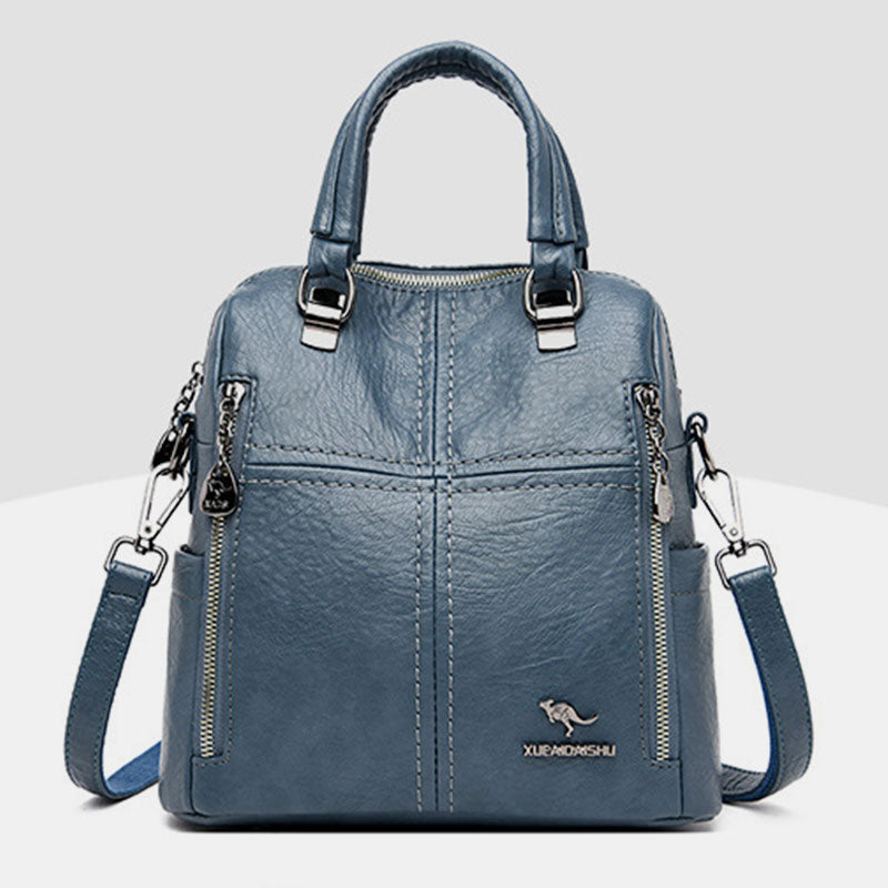 <Shipped within 24 hours> Large Capacity Elegant Crossbody Bag Convertible Backpack