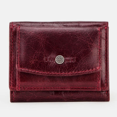 Genuine Leather RFID Anti-theft Small Wallet