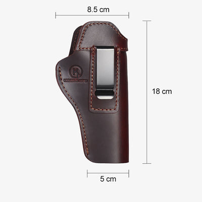 Outdoor Tactical Leather Holster Portable 1911 Hidden Waist Pouch