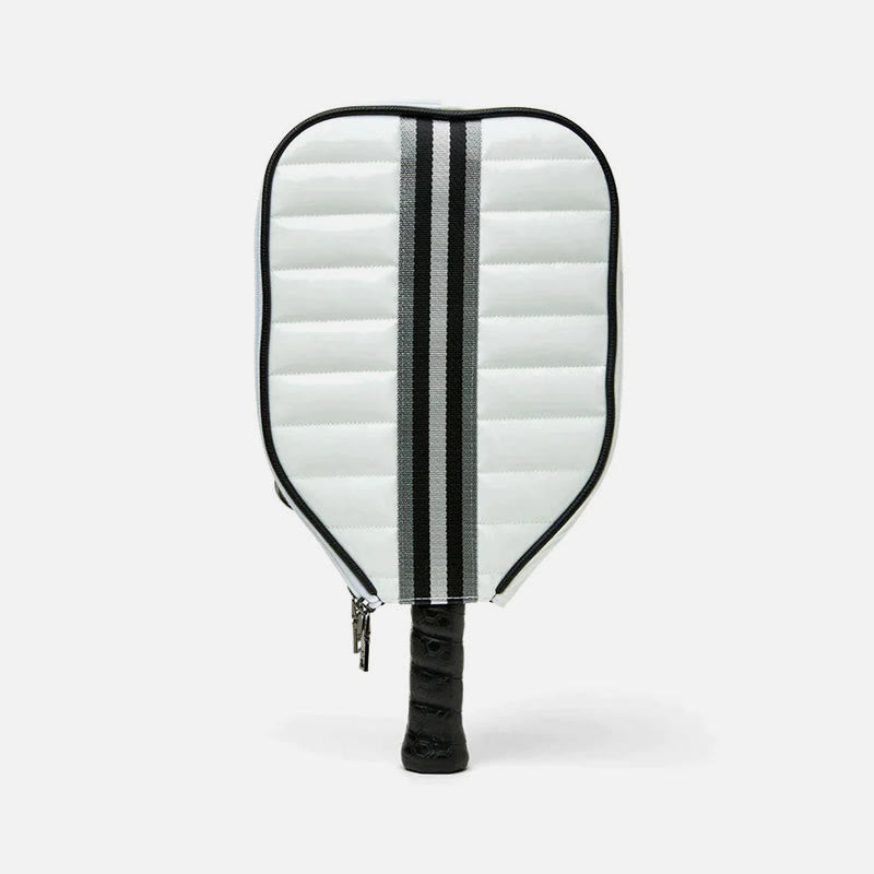 Limited Stock: Pickleball Racket Bag For Sports Down Cotton Striped Crossbody Bag