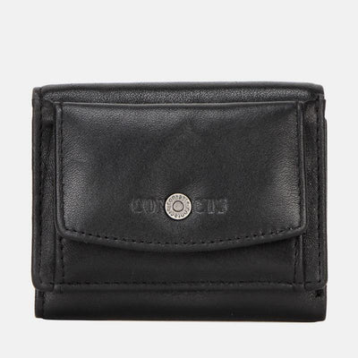 Genuine Leather RFID Anti-theft Small Wallet