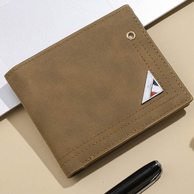 Men's Extra Capacity Slimfold Wallet Passcase Durable Wallets Card Holder