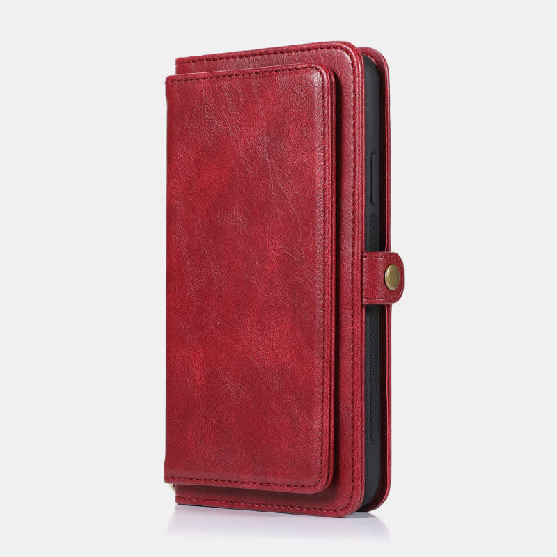 Multifunctional Leather Detachable Wallet Magnetic Phone Case for iPhone16/15/14/13