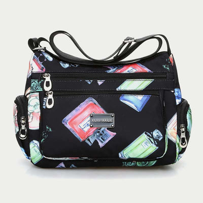 Crossbody Bag Multiple Colorful Printing Styles For Women Travel