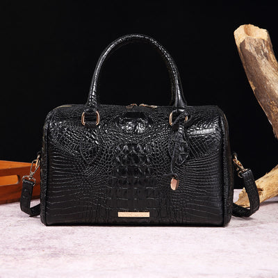 Tote For Women Travel Elegant Crocodile Pattern Crossbody Bag