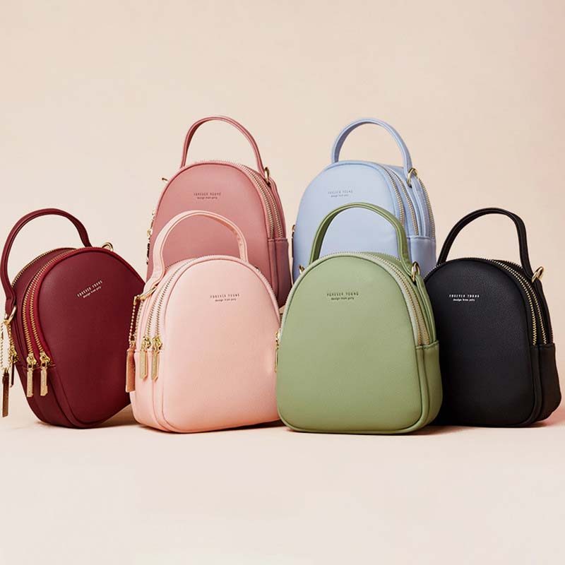 Multi-Compartment Lightweight Crossbody Bag Phone Bag