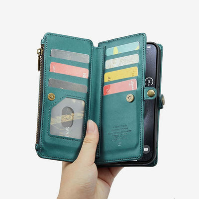 Cellphone Bag Wallet for Samsung Z Fold 3/4/5 RFID Blocking Crossbody Purses Clutch