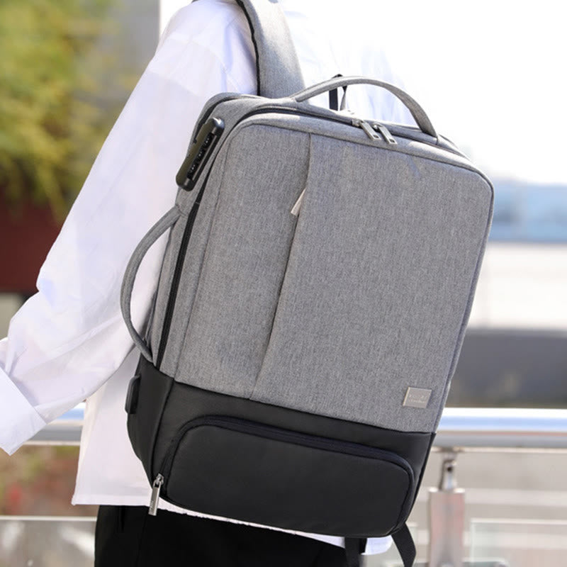 Backpack For Women Business USB Rechargeable Travel Laptop Organizer Bag