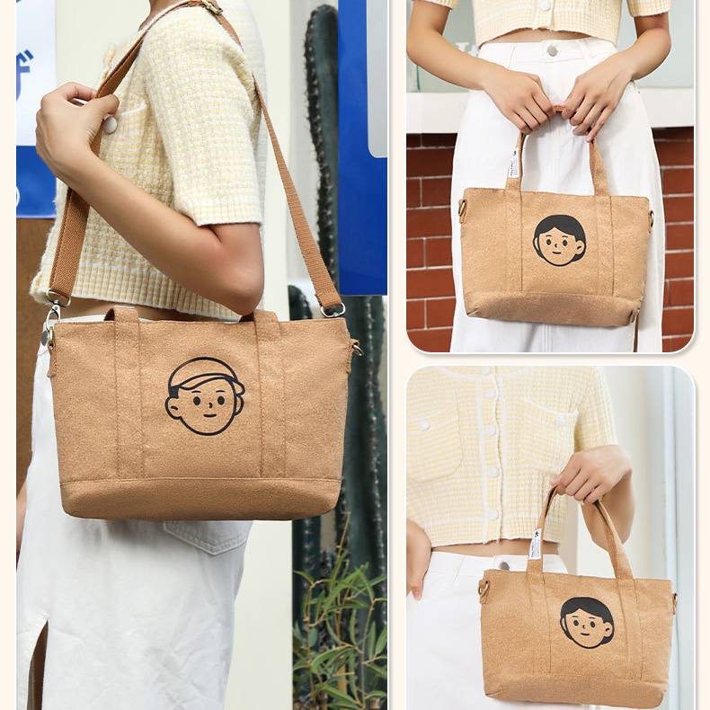 Portable Tote For Women Palamei Eco-Friendly Cork Bag Crossbody Bag