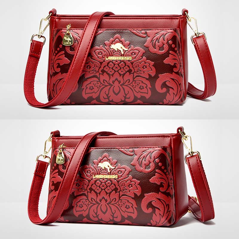 <Shipped within 24 hours> Floral Handbg Crossbody Purses Ladies Casual Shoulder Bags