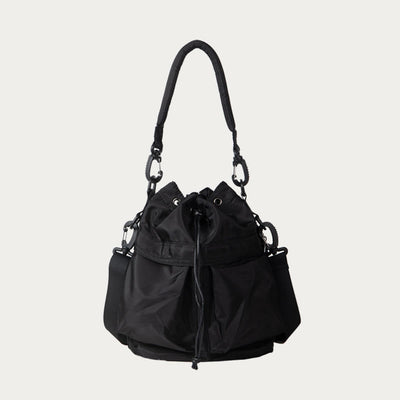 Lightweight Bucket Bag Top Handle Satchel with Crossbody Strap