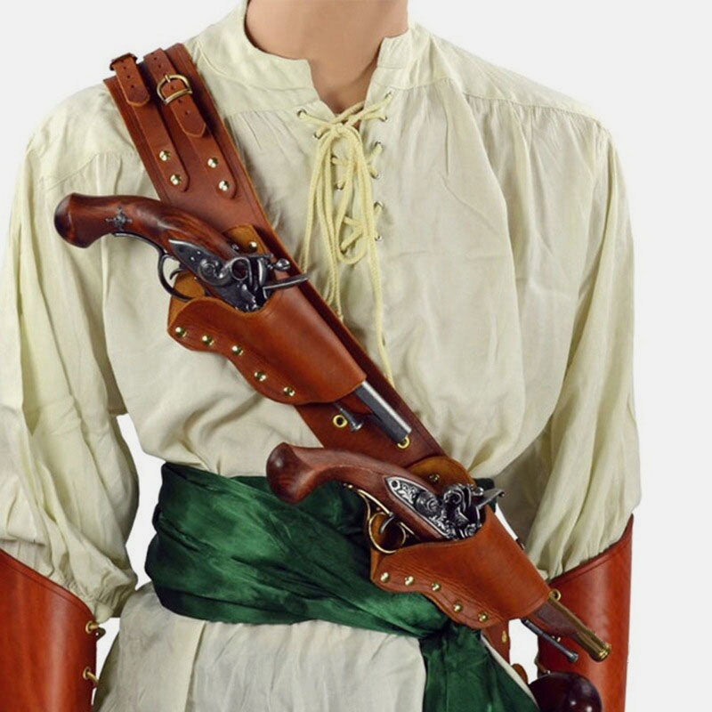 <Shipped within 24 hours> Medieval Pirate Flintlock Holster Sling Bag