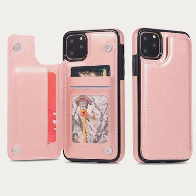 Phone Case For iPhone 13/14 Samsung S22/S20 Magnetic Wallet Case