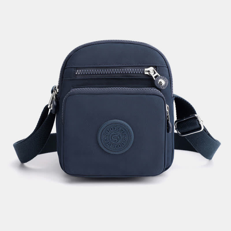 Multi-Carry Solid Color Crossbody Bag