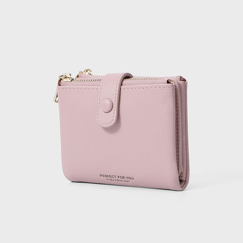 Anti-theft Classic Soft Short Wallet