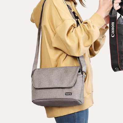 Lightweight Portable Camera Shoulder Bag Unisex Causal Crossbody Bag