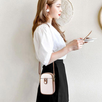 <Shipped within 24 hours> Multifunctional Large Capacity Elegant Crossbody Phone Bag