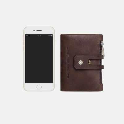 Genuine Leather Casual Vintage Wallet