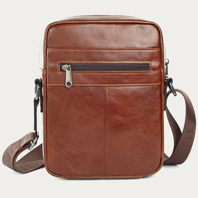 Limited Stock: Vintage Genuine Leather Messenger Bag For Men