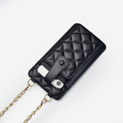 Elegant Embossing Small Crossbody Phone Bag