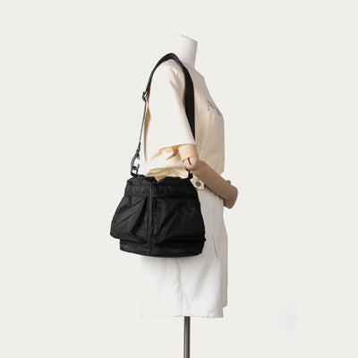 Lightweight Bucket Bag Top Handle Satchel with Crossbody Strap