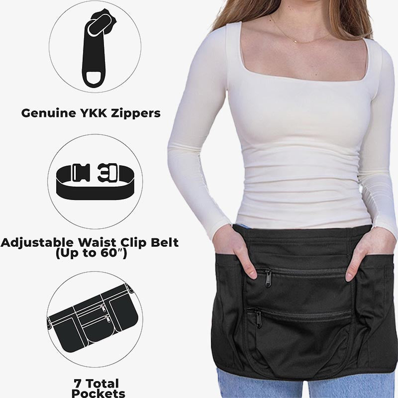 Waist Apron For Restaurant Waiter Durable Garden Tools Bag