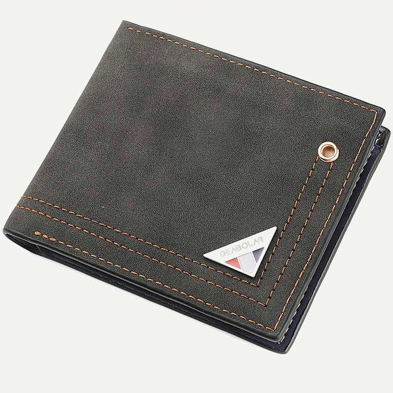 Men's Extra Capacity Slimfold Wallet Passcase Durable Wallets Card Holder