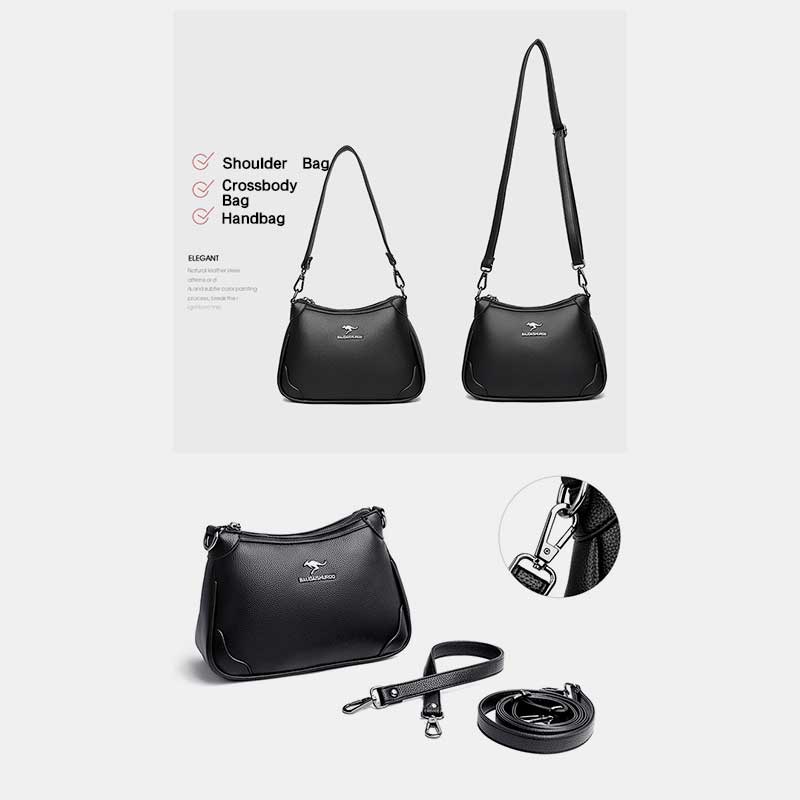 3 Way-use Large Capacity Shoulder Bag Crossbody Bag Handbag