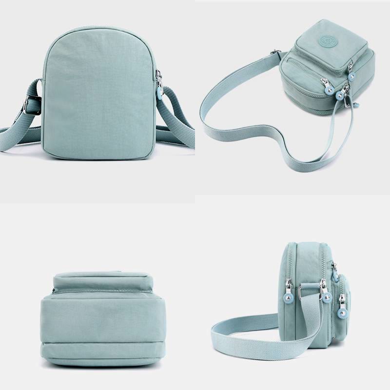 Multi-Carry Solid Color Crossbody Bag