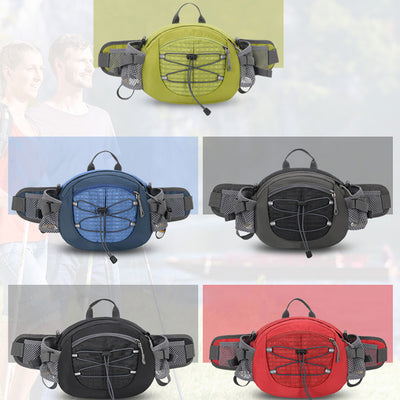 Outdoor Hiking Fishing Waist Bag with Crossbody Strap