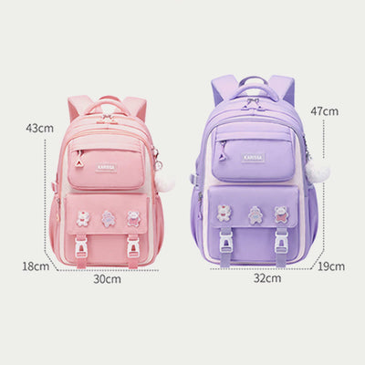 Backpack For Women Cute Accessory Water Resistant Durable Schoolbag