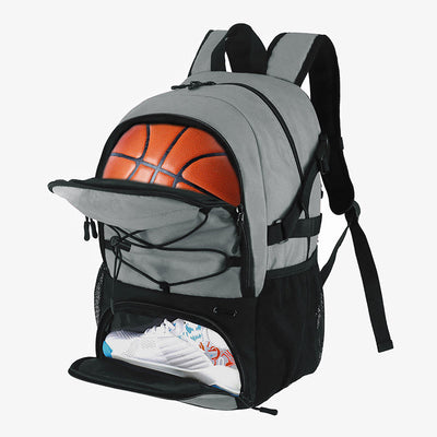 Basketball Backpack For Outdoor Training Shoe Compartment Sports Bag