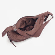 Minimalist Underarm Purse For Women Commuter Soft Oxford Shoulder Bag