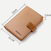 Limited Stock: Leather Passport Holder Wallet Card Holder