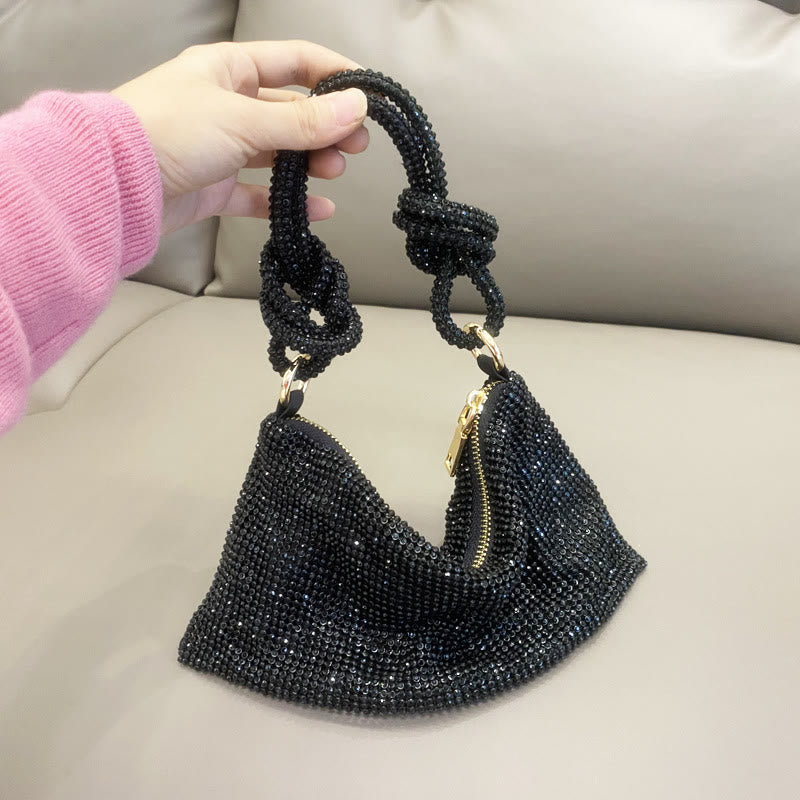 Shoulder Bag For Women With Diamond Sparkle Multiple Colors Handbag