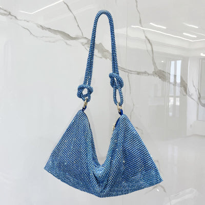 Shoulder Bag For Women With Diamond Sparkle Multiple Colors Handbag