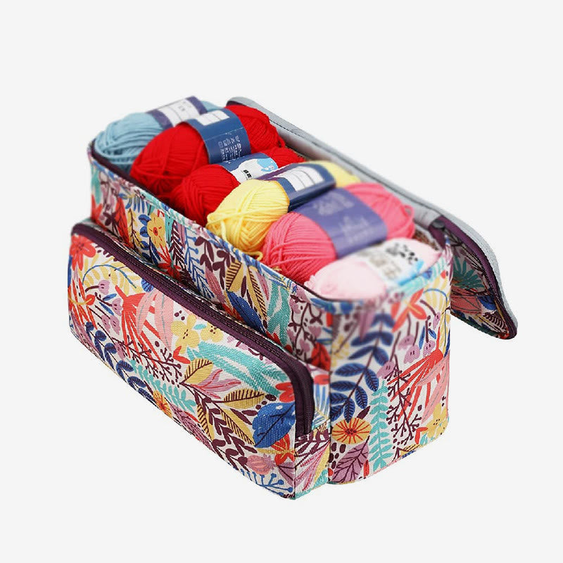 Knitting Needles Storage Bag Home Threads Accessories Buggy Bag