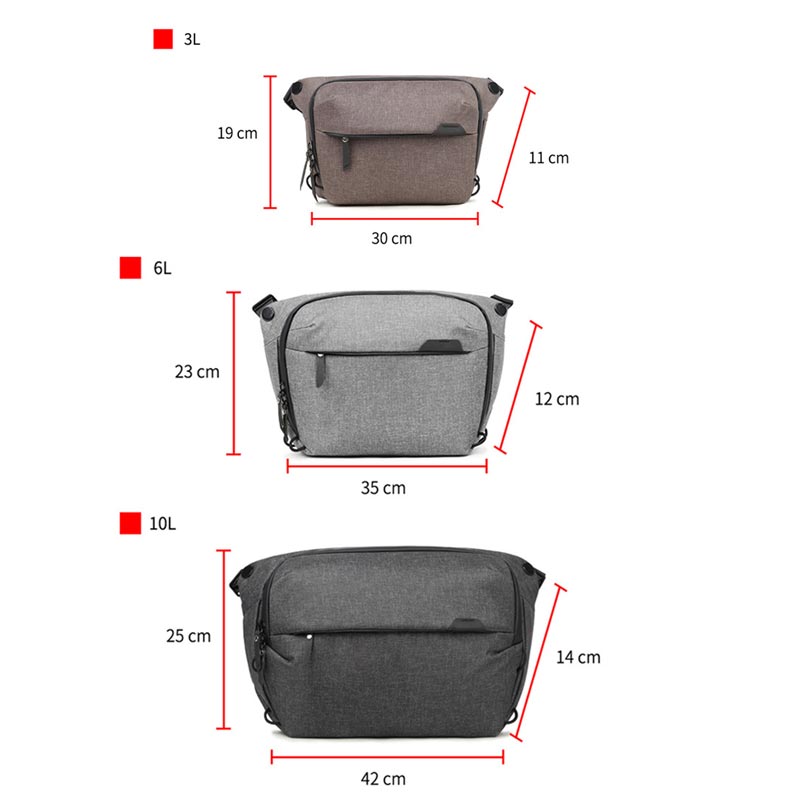 Lightweight Waterproof Crossbody Camera Bag Unisex Camera Case Handbag