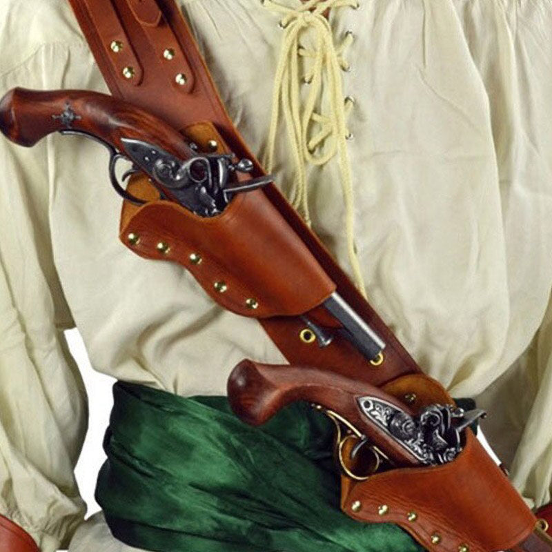 <Shipped within 24 hours> Medieval Pirate Flintlock Holster Sling Bag