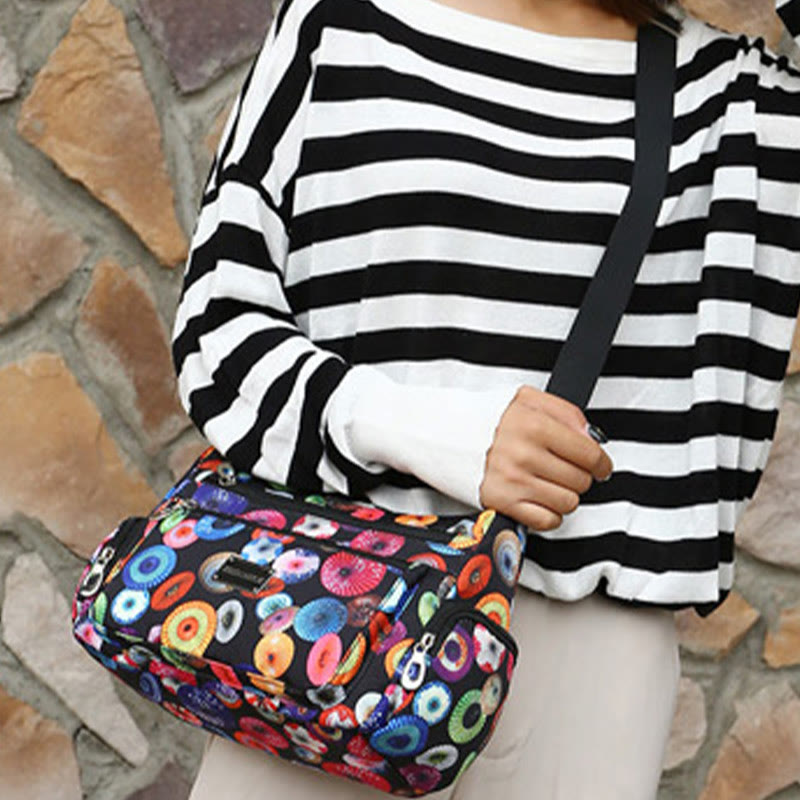 Crossbody Bag Multiple Colorful Printing Styles For Women Travel