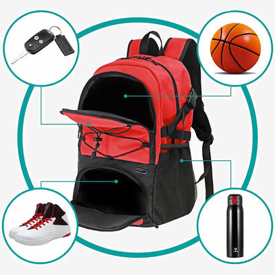 <Shipped within 24 hours> Basketball Backpack Outdoor Training Sports Bag