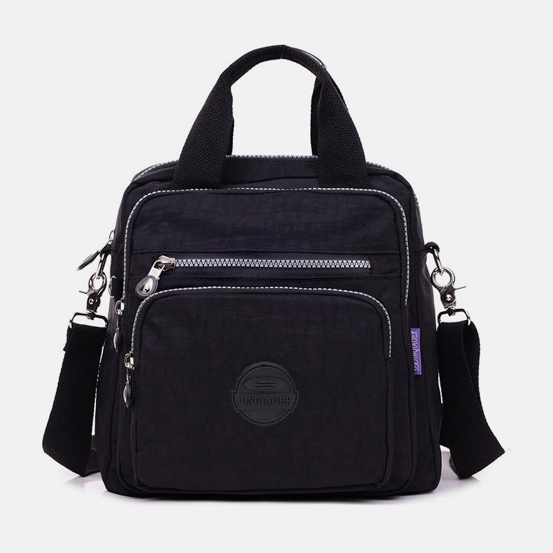 <Shipped within 24 hours> Casual Nylon Crossbody Bag Convertible Backpack