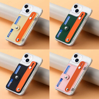 Universal Phone Wallet Credit Card Phone Grips Mini Phone Wallet Stick