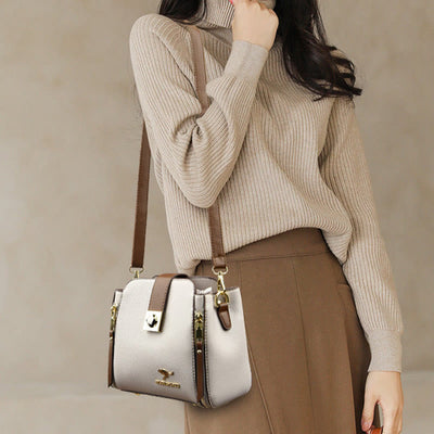 Top-Handle Bag For Women Every Day Use Elegant Bucket Bag