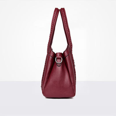 Top-Handle Bag For Women Tassel Large Capacity Crossbody Bag